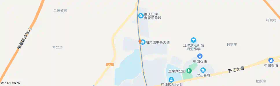 重庆新城名都_公交站地图_重庆公交_妙搜公交查询2025