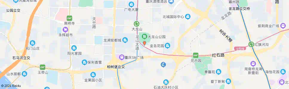 重庆松树桥中学_公交站地图_重庆公交_妙搜公交查询2025