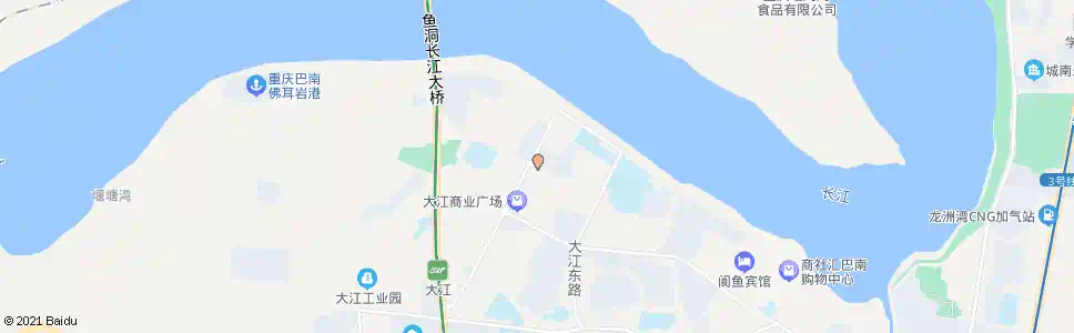 重庆大江中大道_公交站地图_重庆公交_妙搜公交查询2025