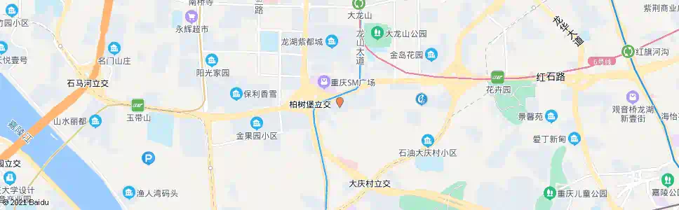 重庆龙脊路自由港湾小区_公交站地图_重庆公交_妙搜公交查询2025