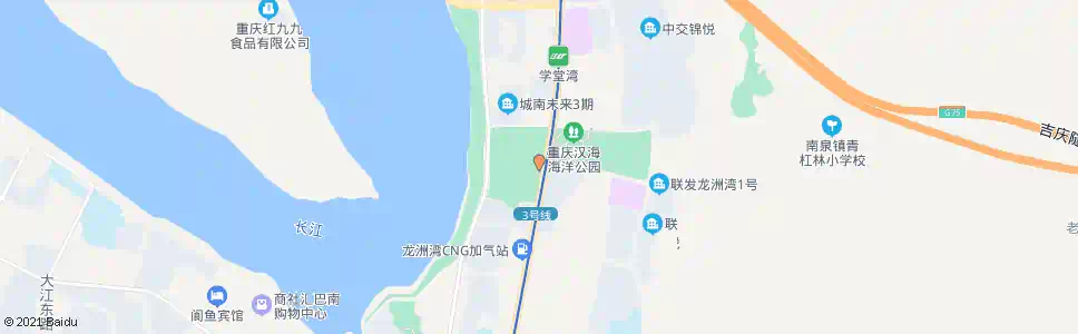 重庆龙州公园东门_公交站地图_重庆公交_妙搜公交查询2025