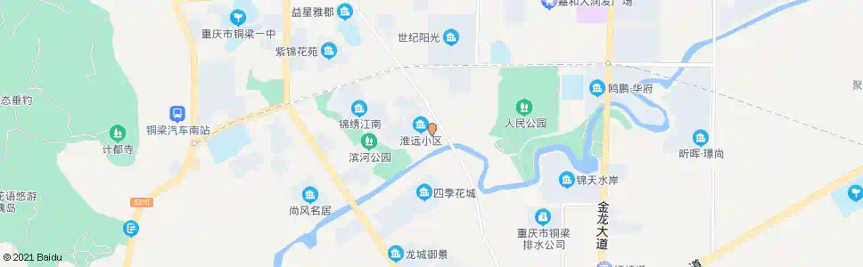 重庆淮远古韵还建房_公交站地图_重庆公交_妙搜公交查询2025