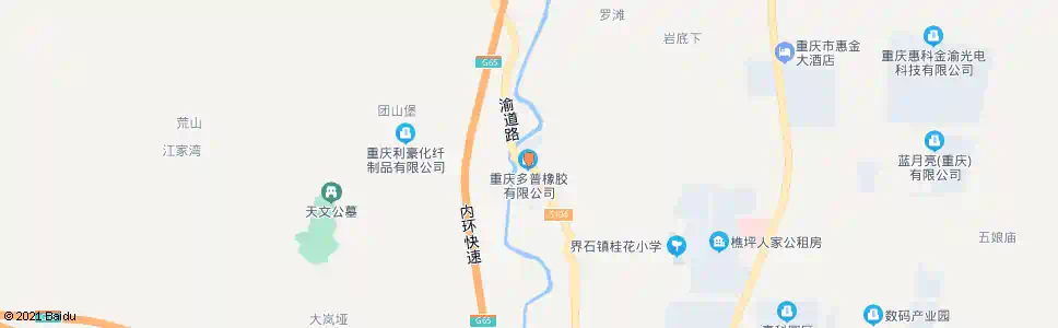 重庆界南街2站_公交站地图_重庆公交_妙搜公交查询2025