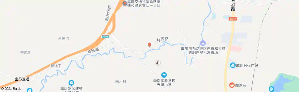 重庆花卉路口_公交站地图_重庆公交_妙搜公交查询2025