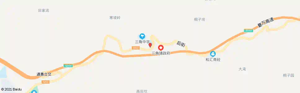 重庆三角公交场_公交站地图_重庆公交_妙搜公交查询2025