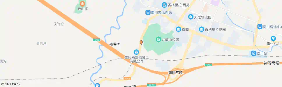 重庆渝南加气站_公交站地图_重庆公交_妙搜公交查询2025