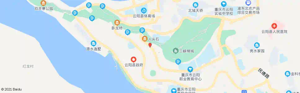 重庆云阳审计局_公交站地图_重庆公交_妙搜公交查询2025