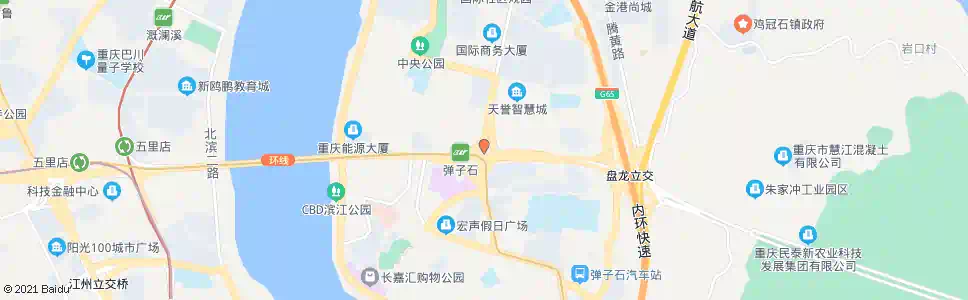 重庆腾龙大道1站_公交站地图_重庆公交_妙搜公交查询2025