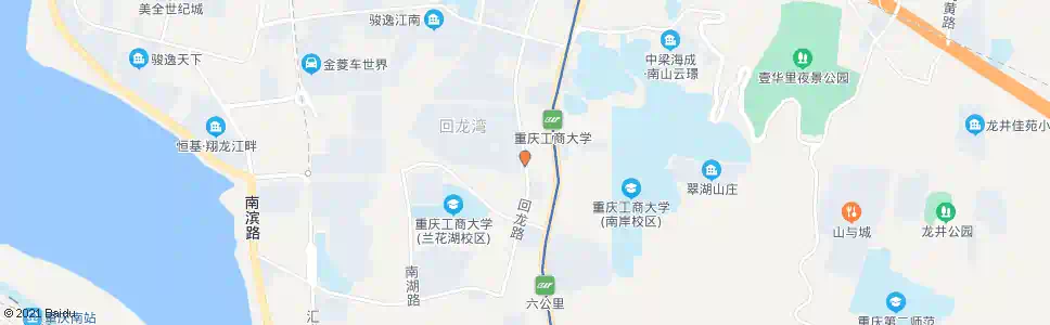 重庆兰湖天_公交站地图_重庆公交_妙搜公交查询2025