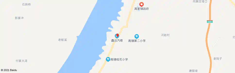 重庆中房沟_公交站地图_重庆公交_妙搜公交查询2025