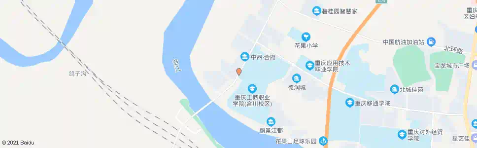 重庆涪江四桥_公交站地图_重庆公交_妙搜公交查询2025