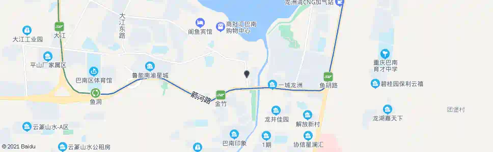 重庆江州街_公交站地图_重庆公交_妙搜公交查询2025