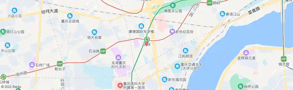 重庆工商银行_公交站地图_重庆公交_妙搜公交查询2025