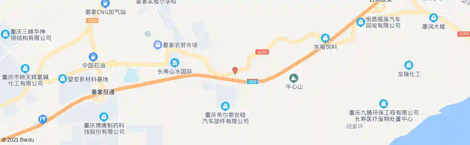 重庆页岩砖厂_公交站地图_重庆公交_妙搜公交查询2025