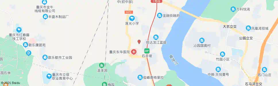 重庆石井坡派出所_公交站地图_重庆公交_妙搜公交查询2025