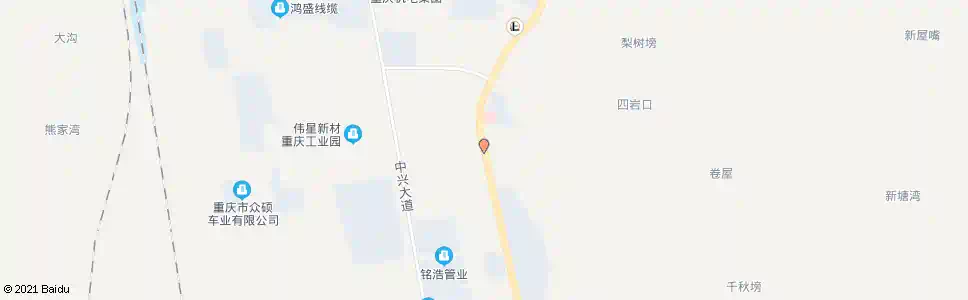 重庆第三人民医院_公交站地图_重庆公交_妙搜公交查询2025