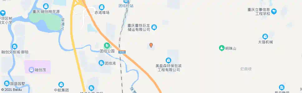重庆重铁巨龙钢材市场_公交站地图_重庆公交_妙搜公交查询2025