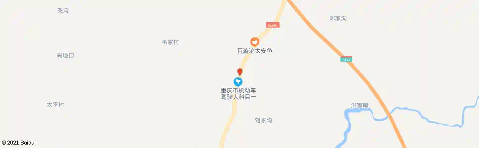 重庆二大队路口_公交站地图_重庆公交_妙搜公交查询2025