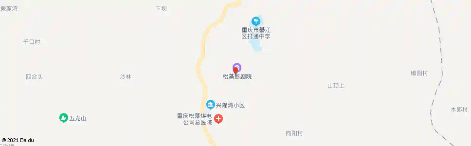 重庆江东转盘_公交站地图_重庆公交_妙搜公交查询2025