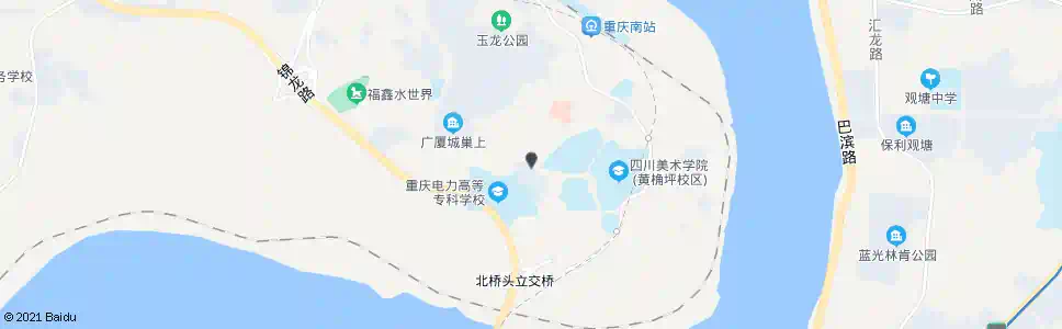 重庆铁路中学_公交站地图_重庆公交_妙搜公交查询2025