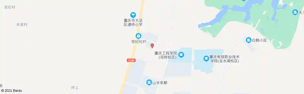 重庆双佛寺_公交站地图_重庆公交_妙搜公交查询2025