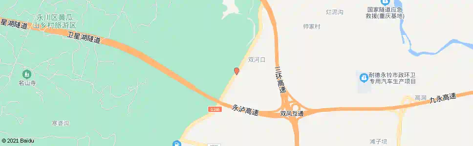 重庆双河口桥_公交站地图_重庆公交_妙搜公交查询2025