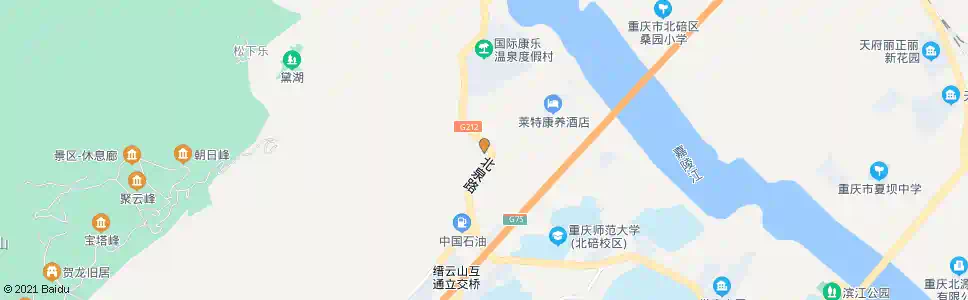 重庆煤疗_公交站地图_重庆公交_妙搜公交查询2025
