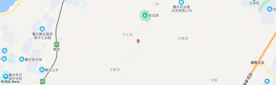 重庆打土湾_公交站地图_重庆公交_妙搜公交查询2025