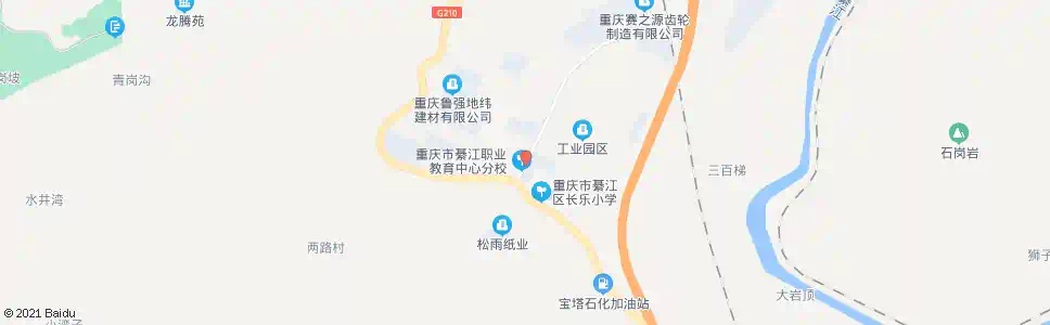 重庆职高分校_公交站地图_重庆公交_妙搜公交查询2025