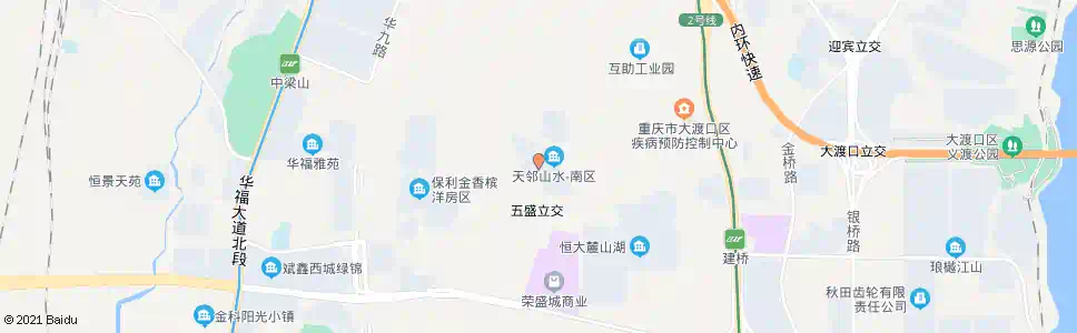 重庆中湾_公交站地图_重庆公交_妙搜公交查询2025