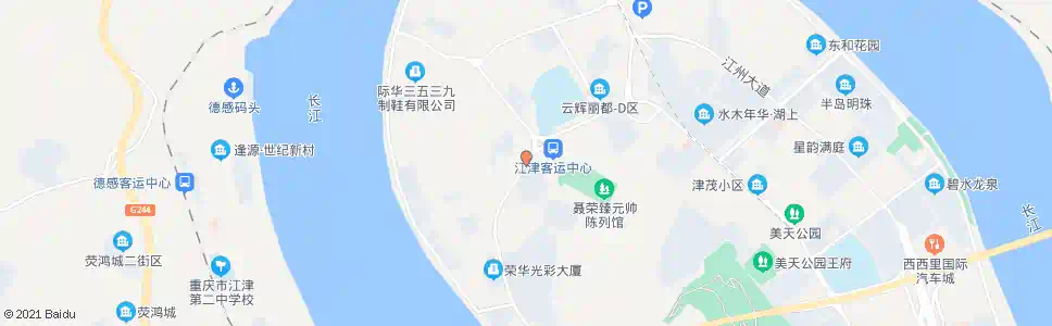 重庆紫荆花园_公交站地图_重庆公交_妙搜公交查询2025
