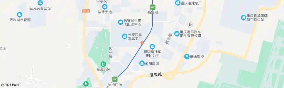 重庆银翔_公交站地图_重庆公交_妙搜公交查询2025