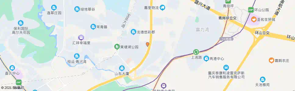 重庆华府春城_公交站地图_重庆公交_妙搜公交查询2025