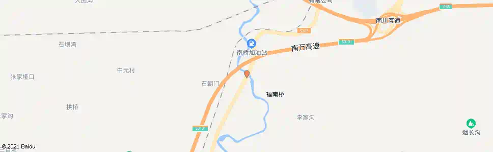重庆福南桥_公交站地图_重庆公交_妙搜公交查询2025