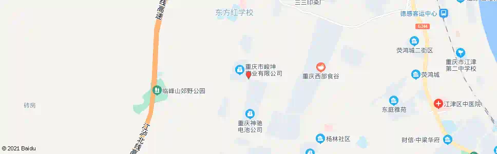重庆滔晟齿轮_公交站地图_重庆公交_妙搜公交查询2025