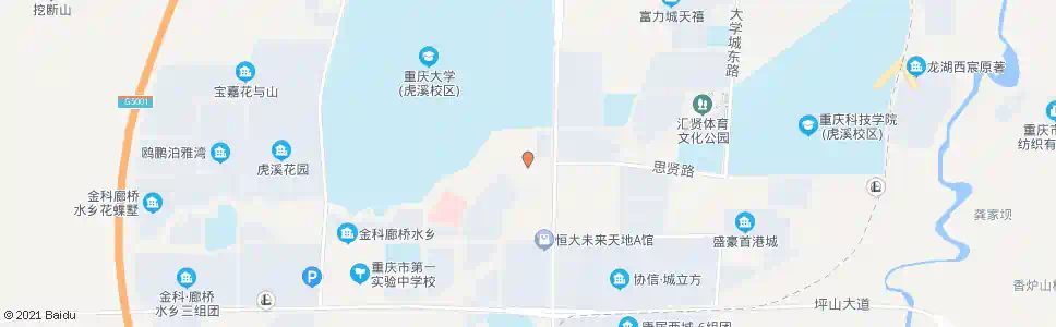 重庆思贤路路口_公交站地图_重庆公交_妙搜公交查询2025