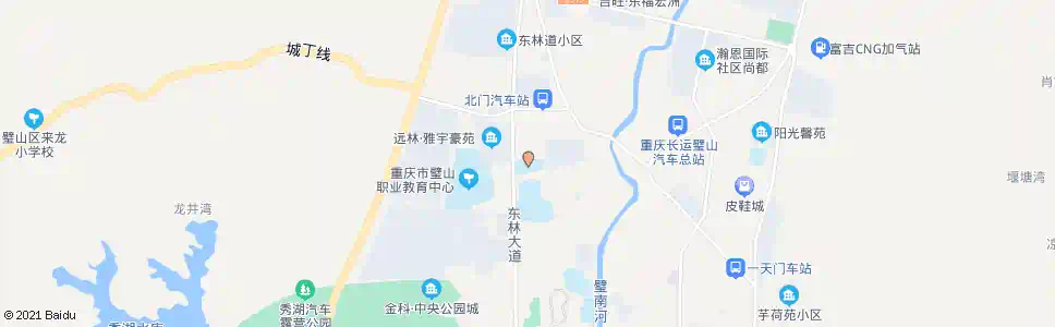 重庆北街小学_公交站地图_重庆公交_妙搜公交查询2025