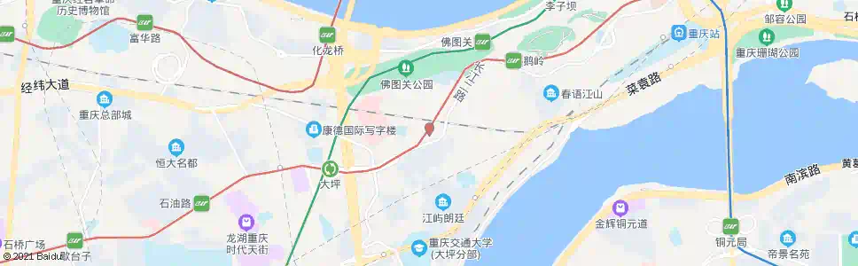 重庆疾控中心_公交站地图_重庆公交_妙搜公交查询2025