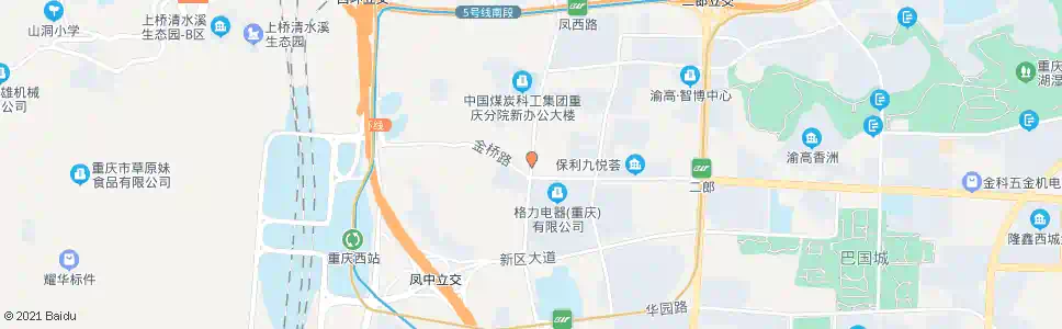 重庆二郎街道_公交站地图_重庆公交_妙搜公交查询2025