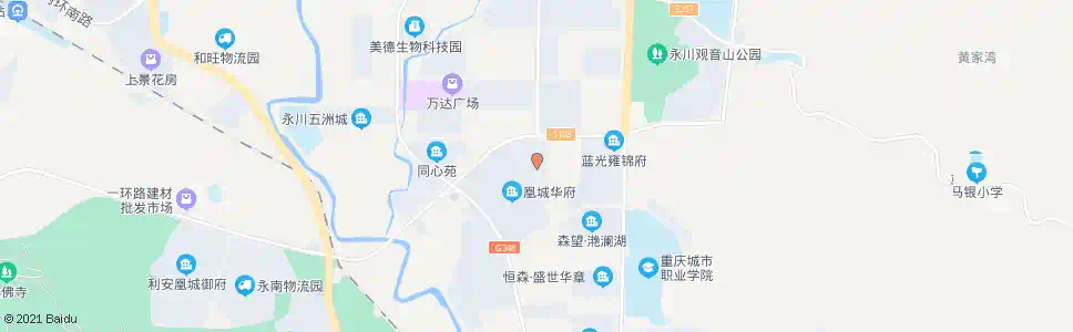 重庆凤凰育才_公交站地图_重庆公交_妙搜公交查询2025