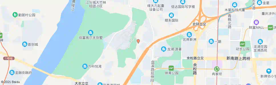 重庆干休所_公交站地图_重庆公交_妙搜公交查询2025