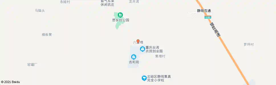 重庆六渡槽_公交站地图_重庆公交_妙搜公交查询2025