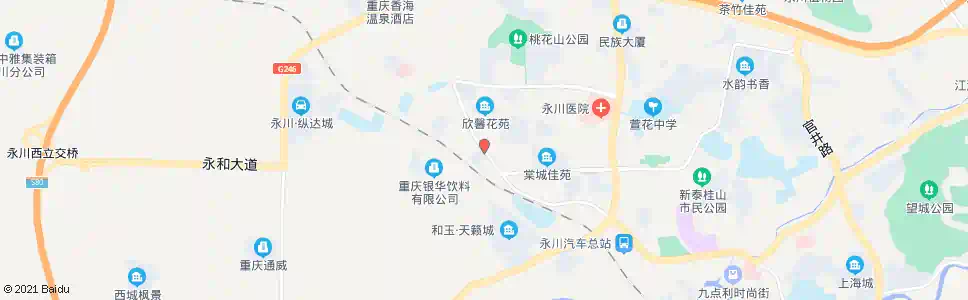 重庆交管所转盘_公交站地图_重庆公交_妙搜公交查询2025