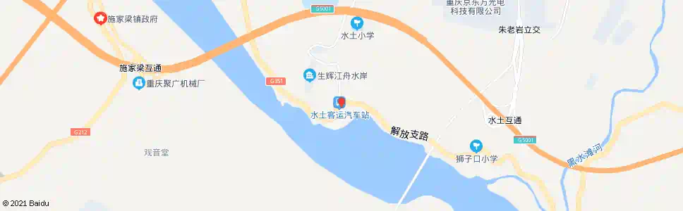 重庆水土_公交站地图_重庆公交_妙搜公交查询2025