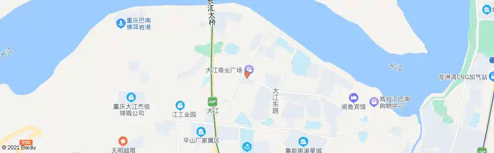 重庆大江南大道(大转盘)_公交站地图_重庆公交_妙搜公交查询2025