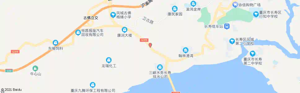重庆卡贝乐_公交站地图_重庆公交_妙搜公交查询2025