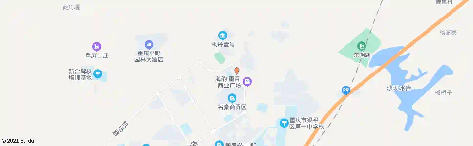 重庆梁平重百_公交站地图_重庆公交_妙搜公交查询2025