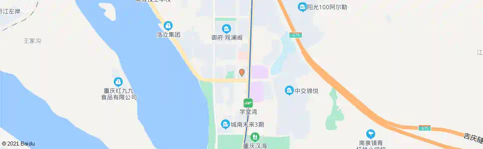 重庆巴南区法院_公交站地图_重庆公交_妙搜公交查询2025