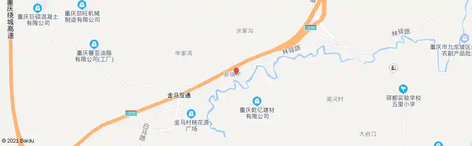 重庆新铺子_公交站地图_重庆公交_妙搜公交查询2025