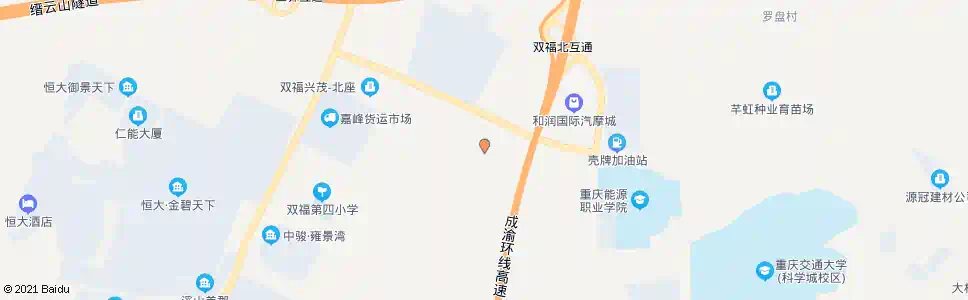 重庆国际农贸城_公交站地图_重庆公交_妙搜公交查询2025